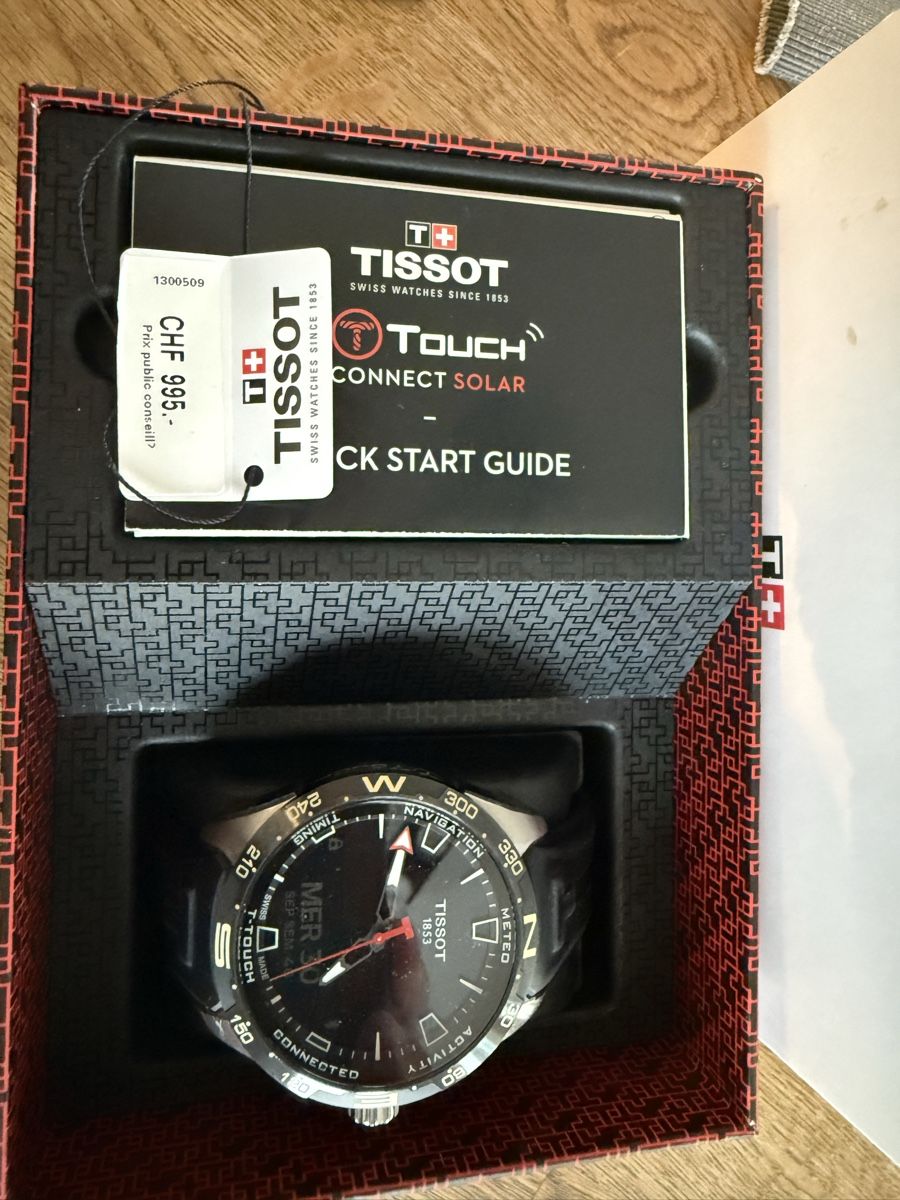 Tissot Orologi: Tissot T-Touch Connect Solar – Usato da Granges-Marnand venduto da Narbel-family 2