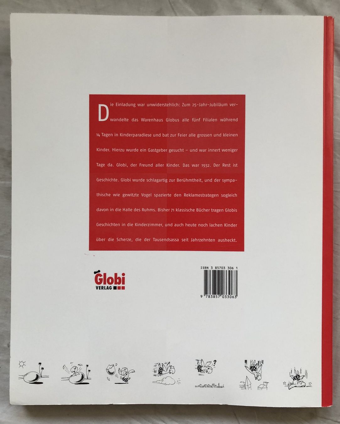 Fumetti: Globi und seine Zeit: Begegnung mit einem Schweizer Phänomen – Usato da Schaffhausen venduto da durruti 8