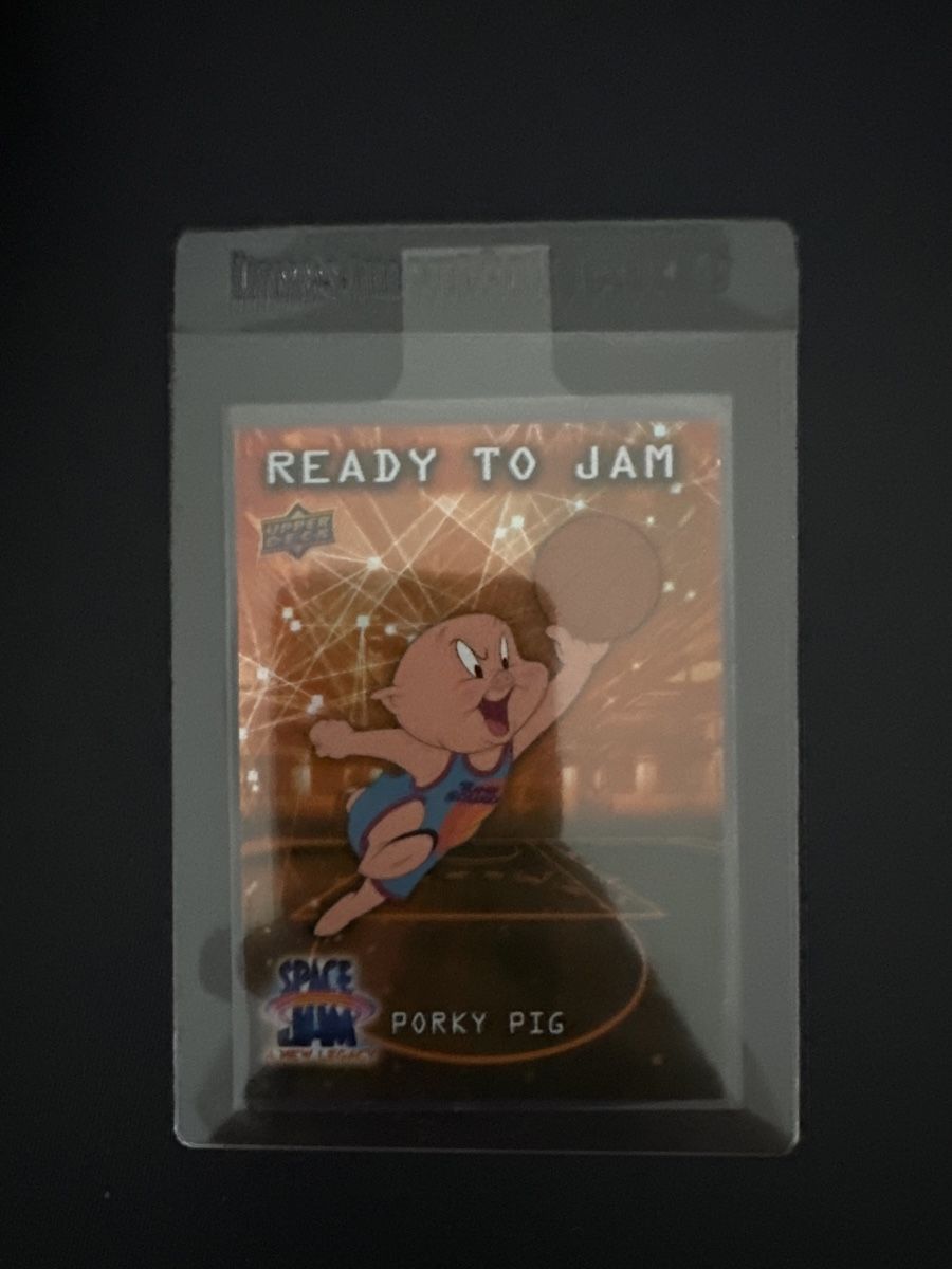 Sammelbilder & Trading cards: Upper Deck Space Jam Ready to Jam 2021-22 Porky Pig /449 – Neu (gemäss Beschreibung) aus Stetten AG von
