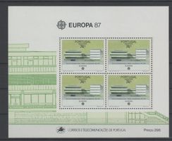 Madeira 1987 Europa-Cept Block Nr. 8 **
