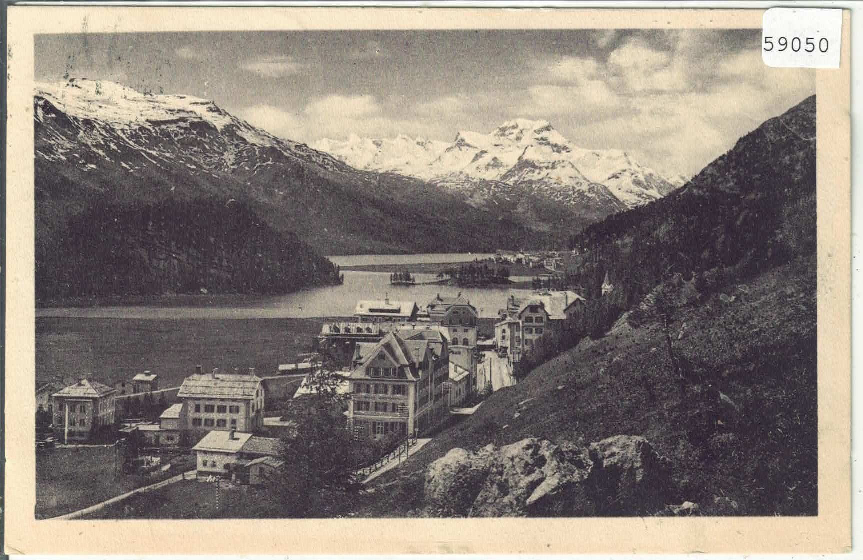 Cartoline postali: Campfer mit Piz Margna – Usato da Ettingen venduto da Kartenplanet