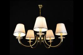 Kronleuchter Aphrodite 5 Gold