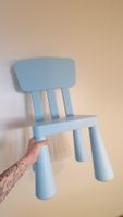 Blauer Ikea Kinderstuhl