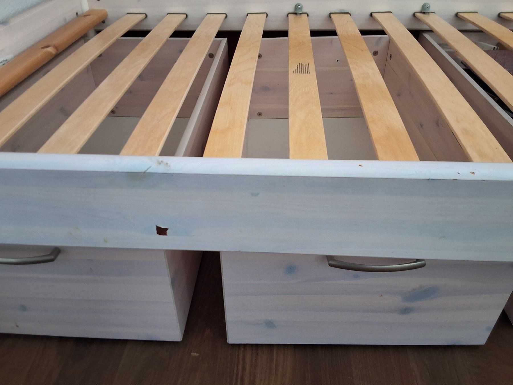 Flexa Betten: Flexa Bett weiss, mit 4 Schubladen - ideales Kinderbett – Gebraucht aus Altnau von agastu97 4