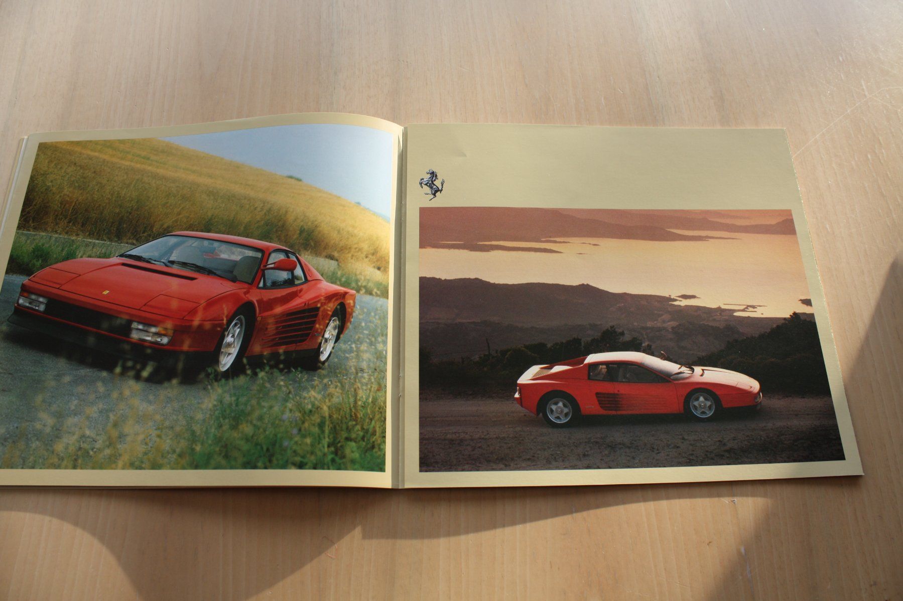 Ferrari Dokumente: Ferrari Testarossa Prospekt 2/1988 – Gebraucht aus Wikon von erwin400 4