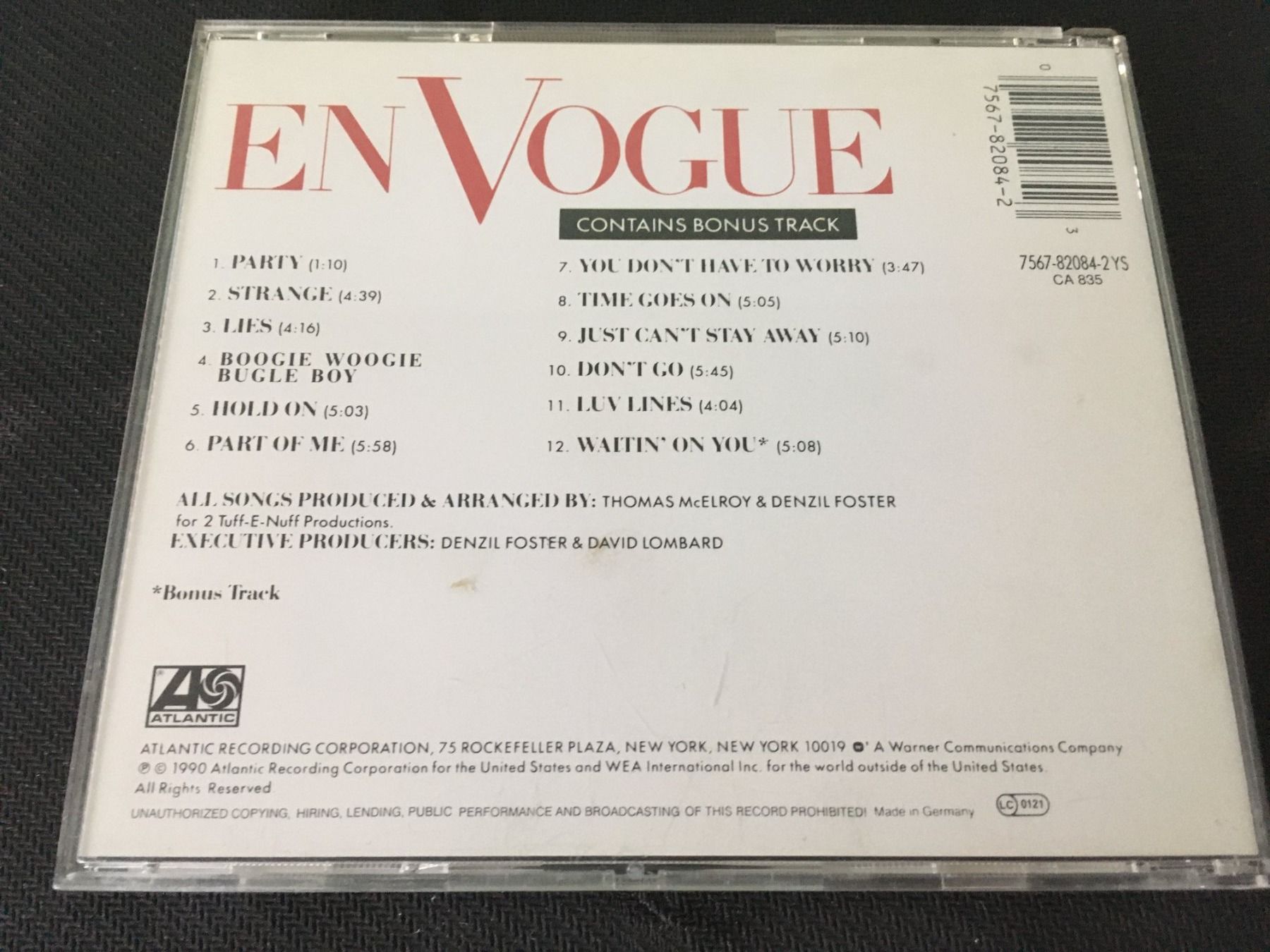 CDs: En Vogue – Born To Sing -CD- – Gebraucht aus St.Gallen von MedienJoe 1