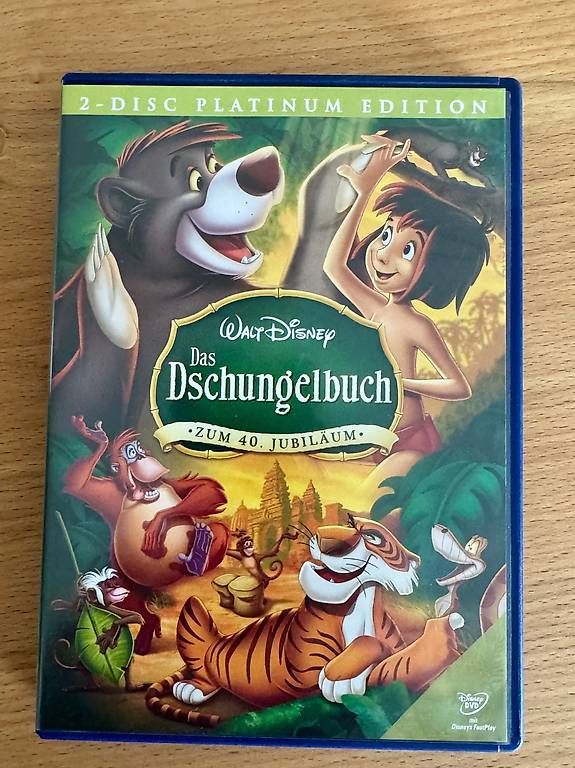 Tutti i DVDs: DVD - Dschungelbuch (Platinum Edition) – Usato da Gersau venduto da walin_6442