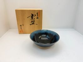 Teeschale Japan Chawan Keramik-  21. Jh. "Kutani"