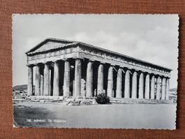 1956, Postkarte von Athen nach Winterthur