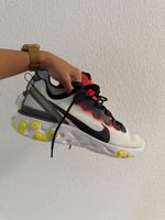 Nike React Element 55 white grey yellow