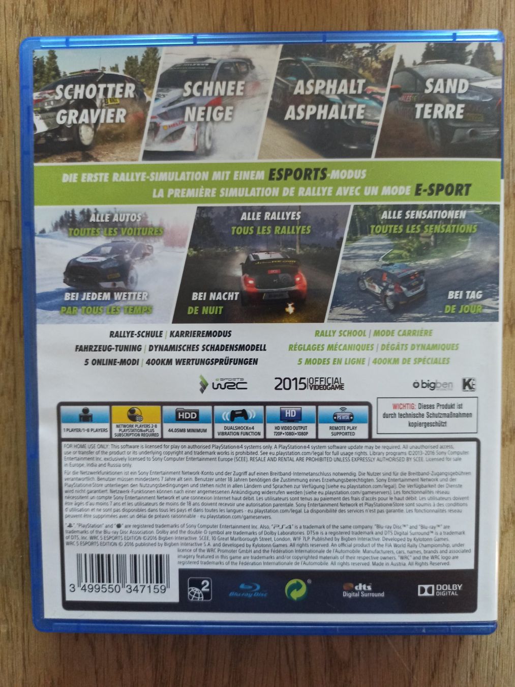 Giochi: WRC 5 - Esports Edition PS4 / PS5 – Usato da Oberweningen venduto da mar_87mx 1