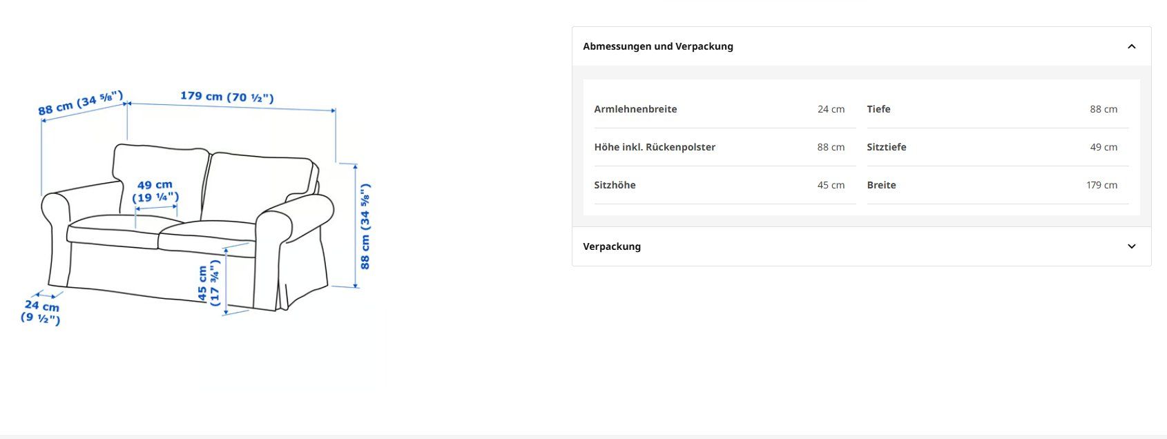 Ikea Sofas: Sofa Ektorp Ikea – D'occasion à Bern par eli_f 4