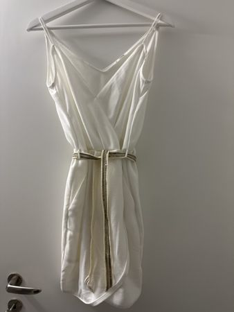 Sommerliches Kleid von Mango, Grösse S, Weiss, Top!