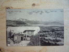 Wirtschaft Albishorn, Station Sihlwald, S.T.B., 1.V.16