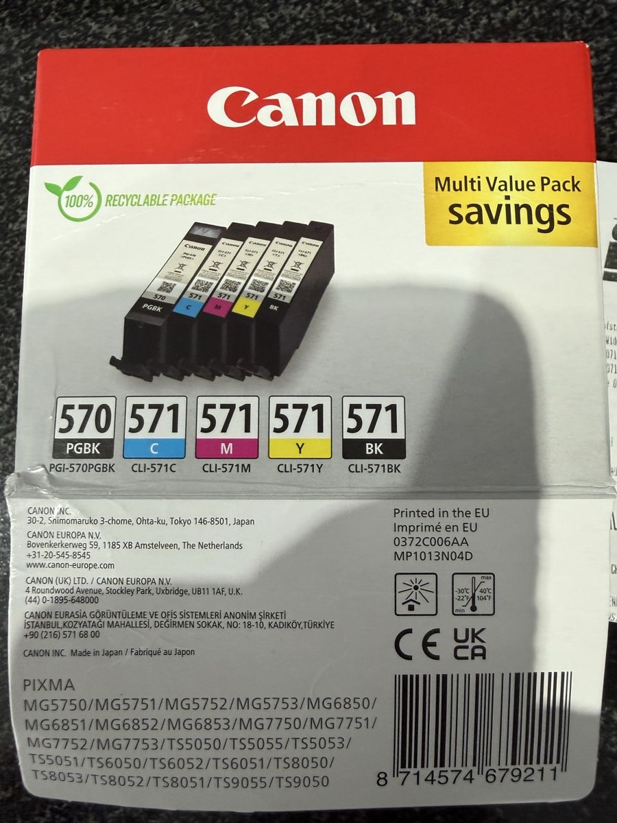 Canon Cartucce per stampanti & toner: Druckerpatronen Neu Canon etc.  – Nuovo (secondo la descrizione) da Widnau venduto da RetoW01 1