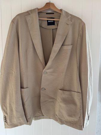 BOSS Performance HANRY Blazer Light Beige – Taglia 52 – Come