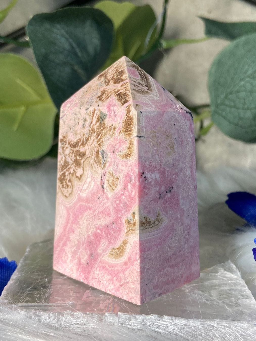 Mineralien & Heilsteine: Peruanischer Rhodonit – Gebraucht aus Neuheim von m.hald