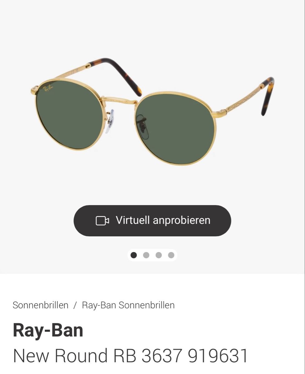 Ray-Ban Occhiali & Lenti: Ray Ban Sonnenbrille – Nuovo e nell'imballaggio originale da Walchwil venduto da sim_nmj9 1