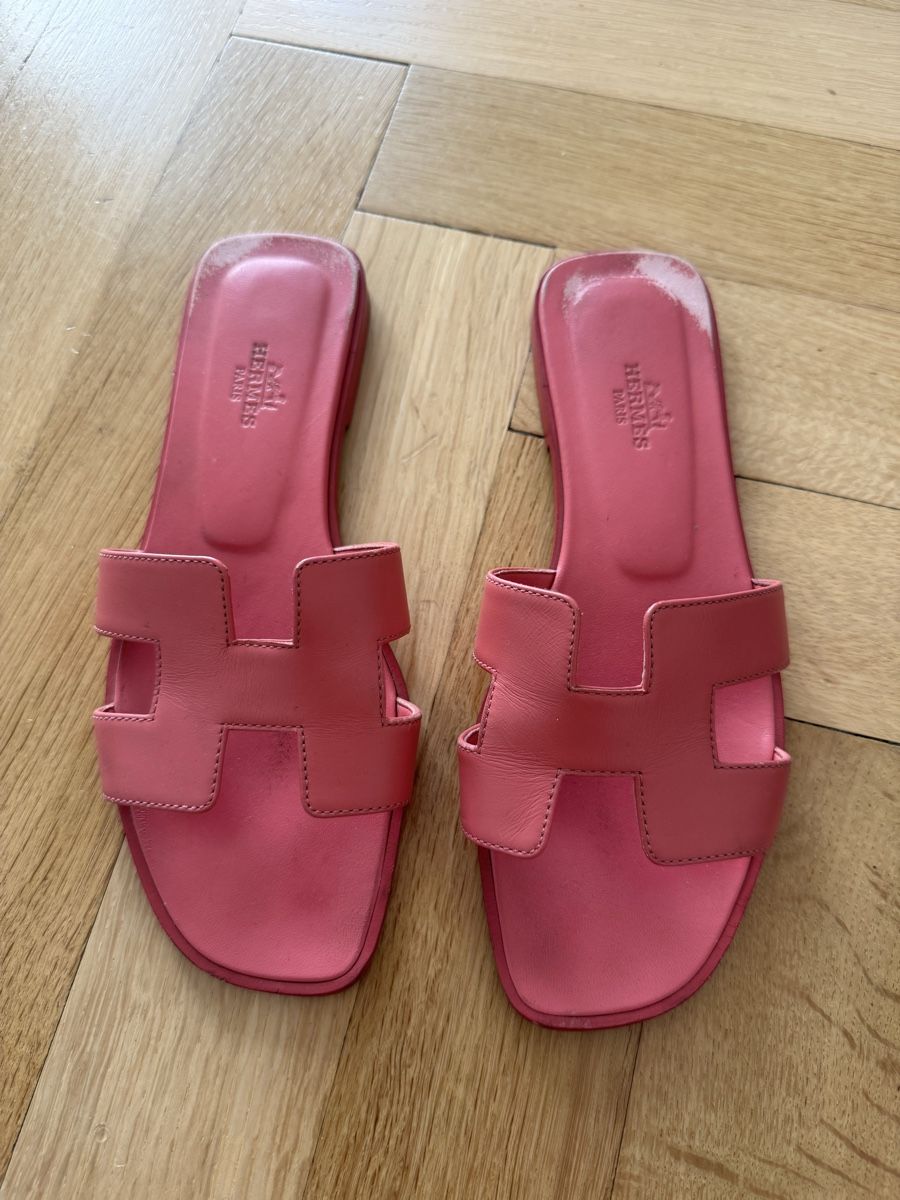 Hermès Scarpe da donna: Hermès Oasis Sandals Pink Size 37 – Usato da Zürich venduto da geraldinebiene