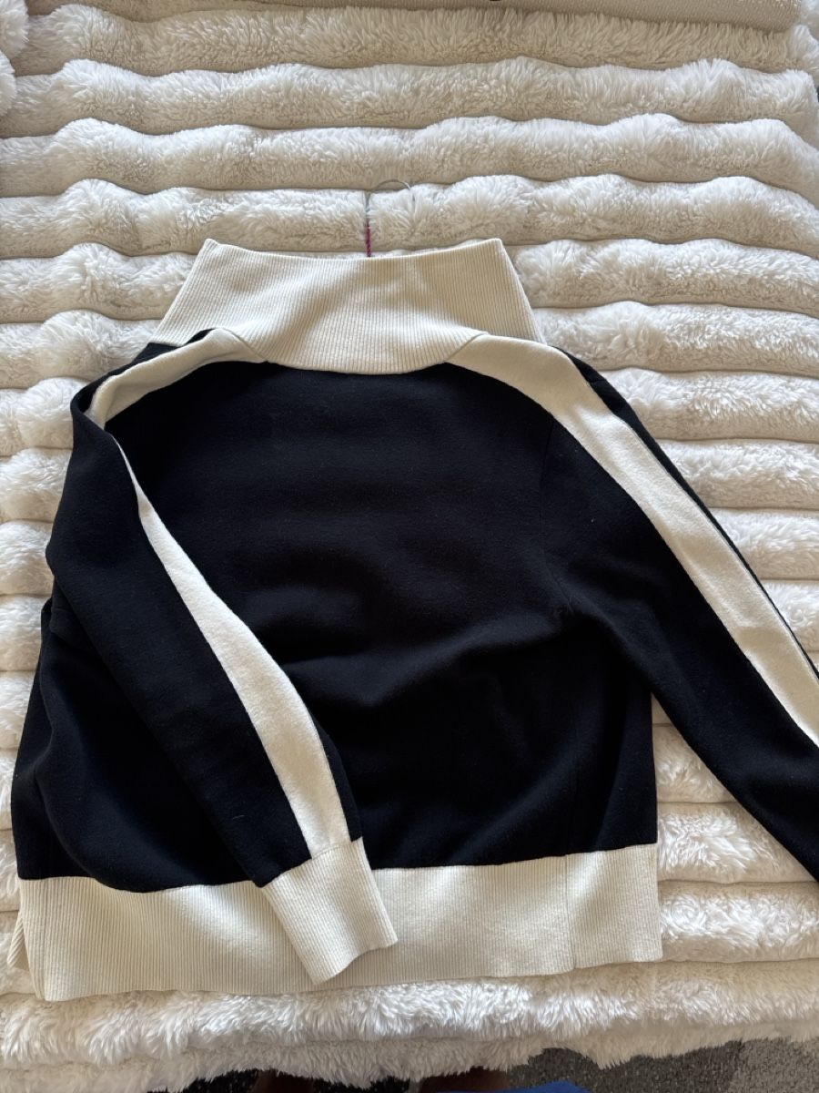 Sandro Gilet & Giacche: Sandro - Oscar Casas two tone Zip - Cardigan Jacket – Usato da Onex venduto da dan_mk2s 6