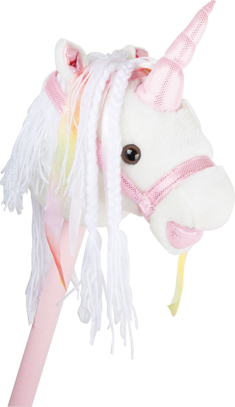 Giocattoli: Steckenpferd Einhorn Pink-Weiss, Sound – Nuovo e nell'imballaggio originale da Wettingen venduto da Swala 3