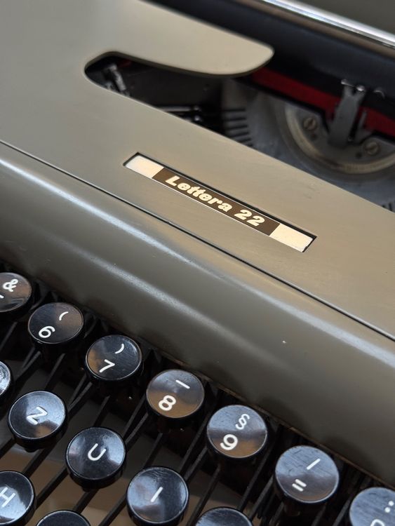 Olivetti Lettera 22 mit Koffer / Vintage 1954 (Gebraucht) in Zürich für ...