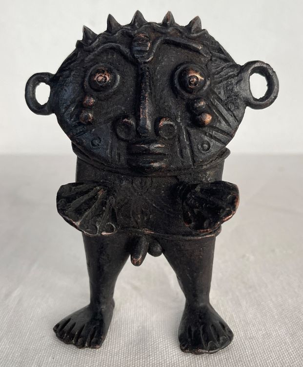 Puckator Totenkopf-Figur Mit Ohrstecker & Schraube - Gothic Deko 12cm