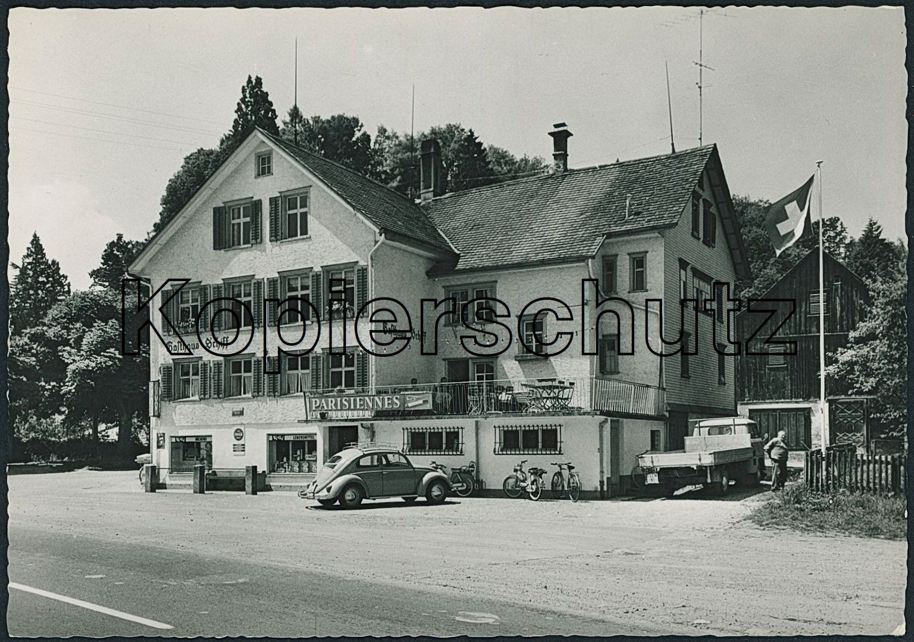 Cartoline postali: SG Thal - Auto - VW Käfer - Lastwagen – Nuovo (secondo la descrizione) da Schindellegi venduto da dolpitz