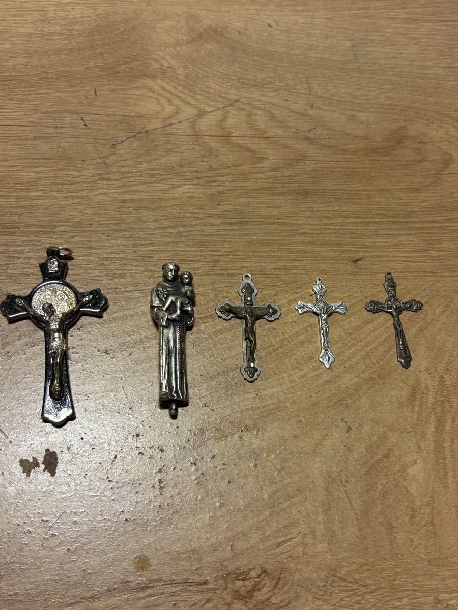 Tutte le decorazioni: Schönes 7-teiliges religiöses Sammlerset – Usato da Koblenz venduto da BlackEagel80 1