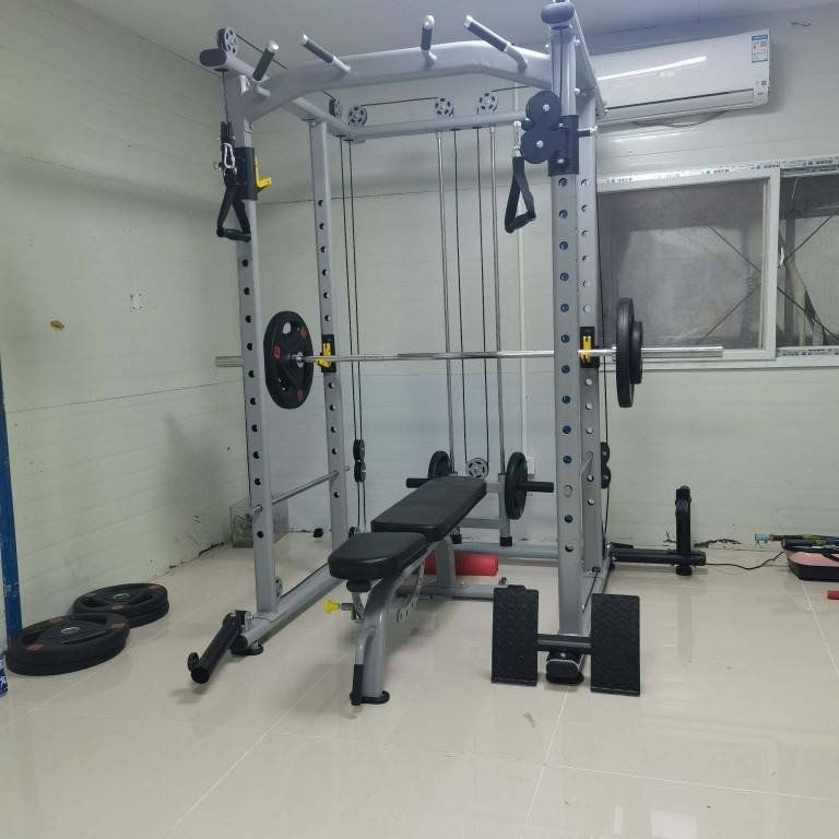 Hanteln & Gewichte: Krafstation Set 100kg Plates/ Langhantel/ Bench – Neu und originalverpackt aus Volketswil von Fsladek 3