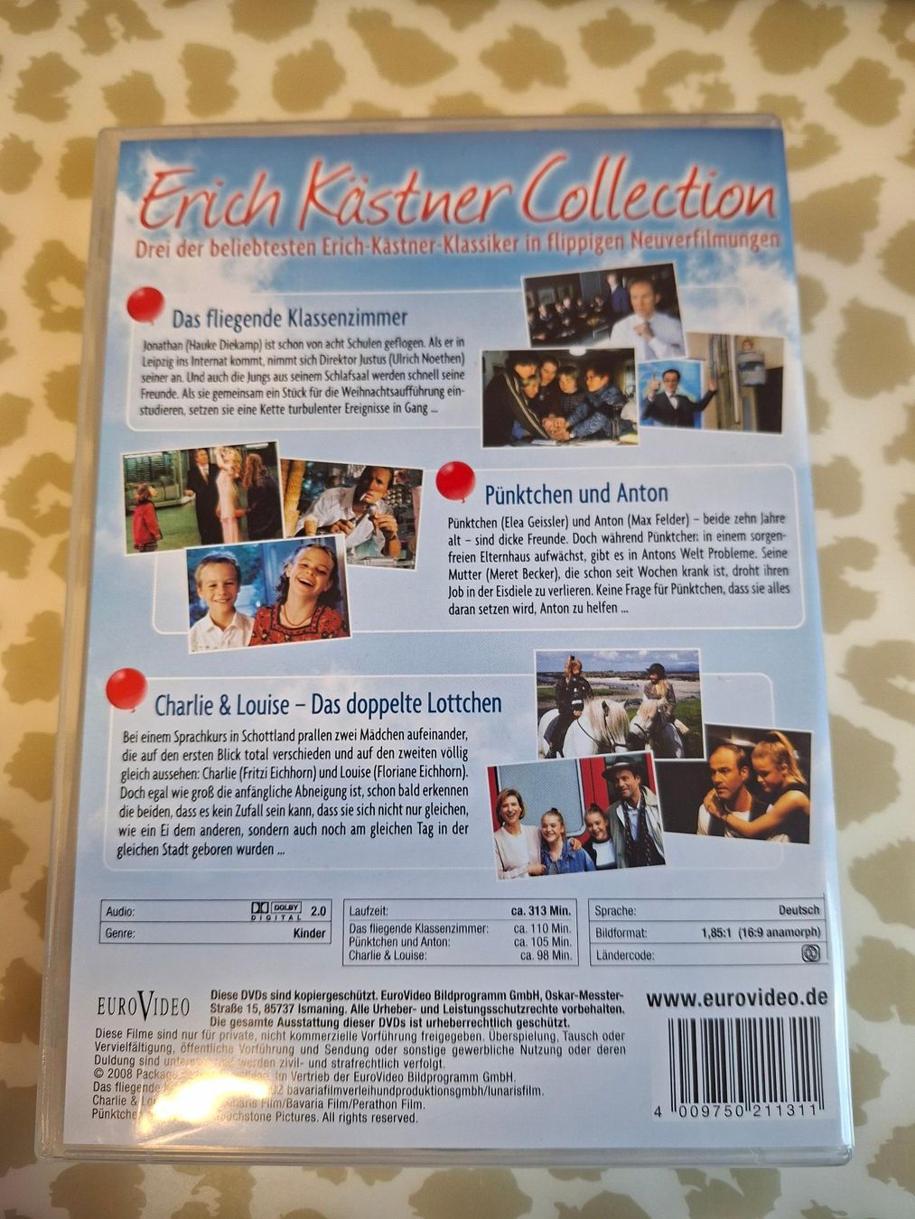 Tutti i DVDs: DVD Erich Kästner Collection – Usato da Oberwil/Dägerlen venduto da Dominique1606 1