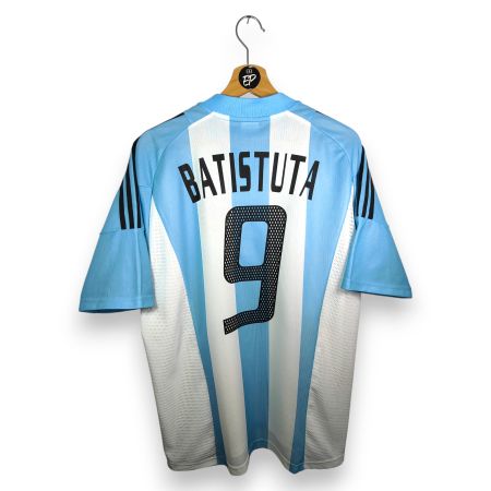 Original 2002-04 Argentina Home Trikot Batistuta