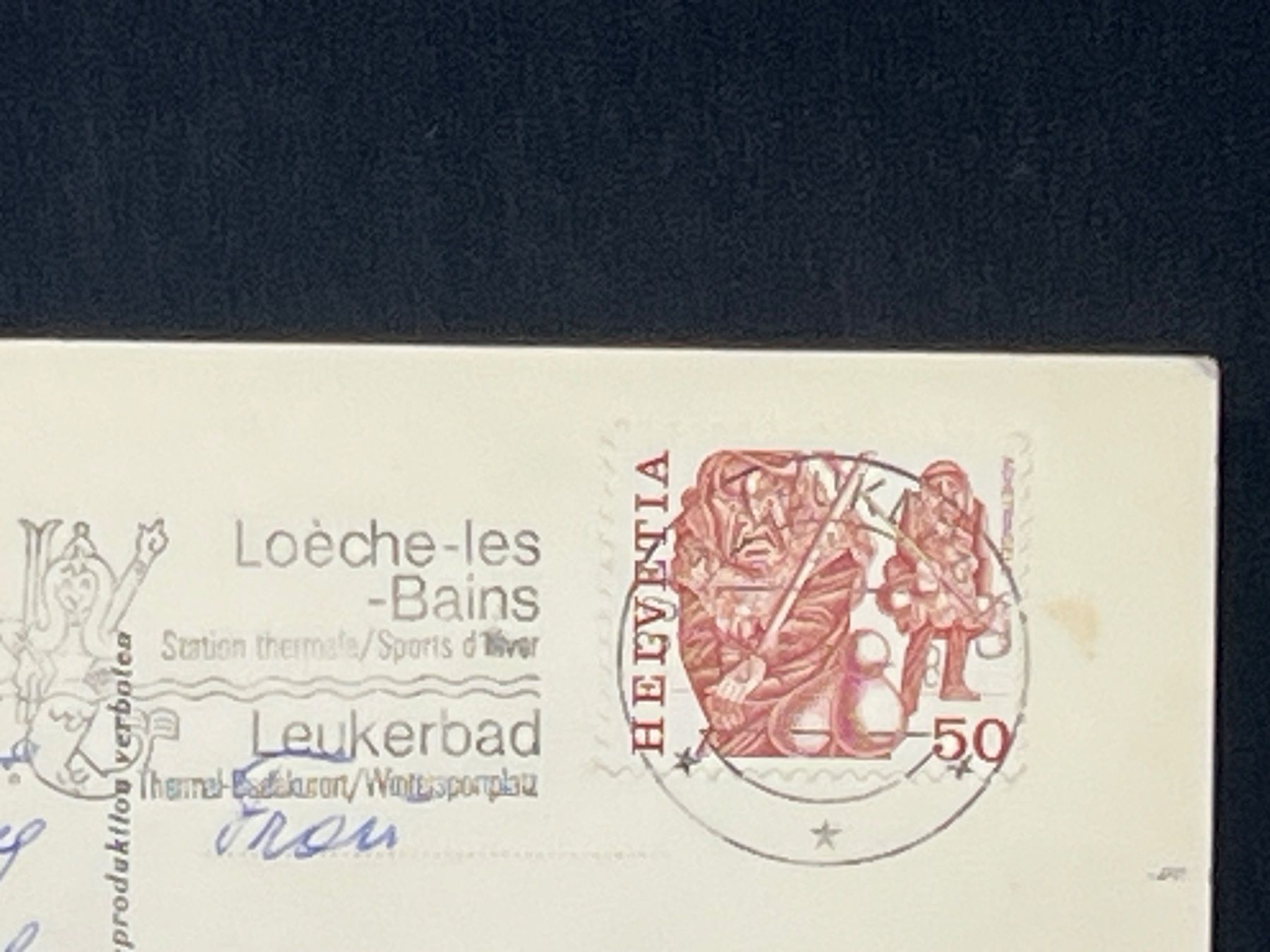 Cartes postales: Ansichtskarte: Leukerbad 1401m, Loèche les Bains... – D'occasion à Widnau par Brusi9 1