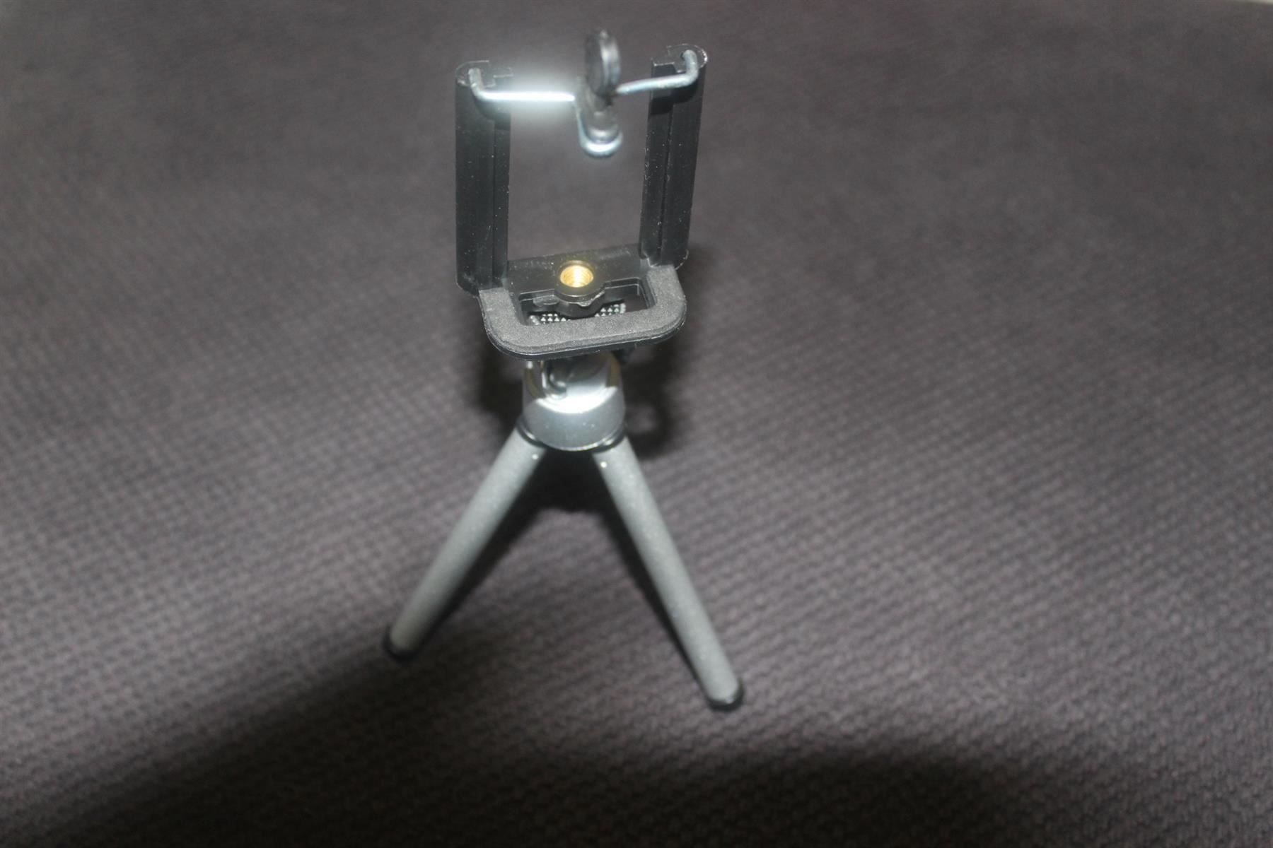 Treppiedi & Teste: 360° Drehbar Stativ Handy Halterung – Nuovo (secondo la descrizione) da Kirchdorf AG venduto da Apost008 1
