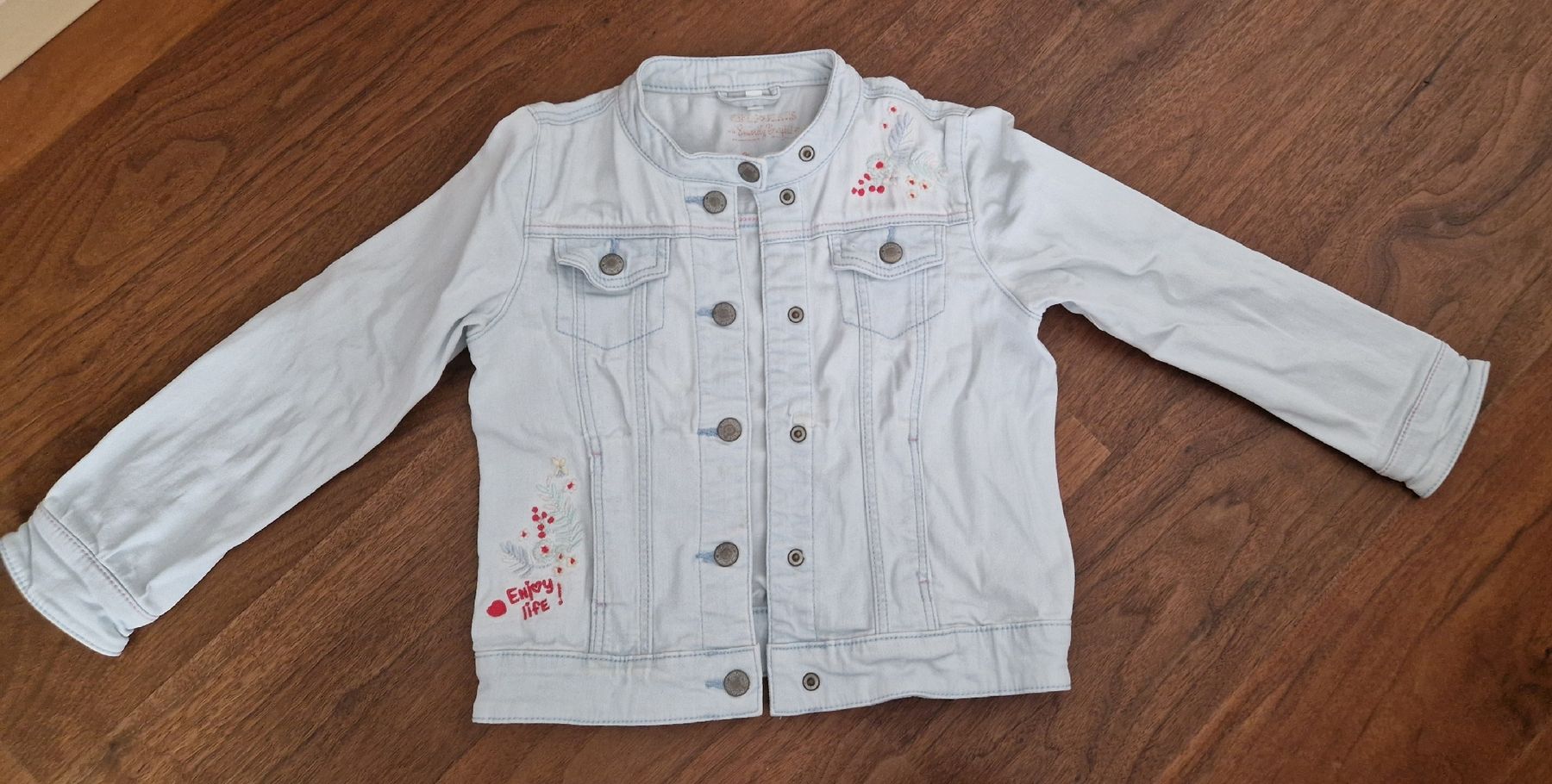 Giacche & Cappotti: Jeansjacke Mädchen 122 – Usato da Rafz venduto da lar_262x