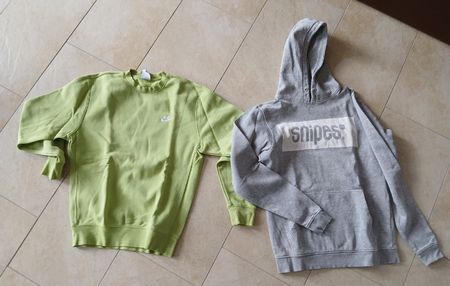 SNIPES Hoodie Gr. S + Nike Pullover Gr. XS - Top Deal!