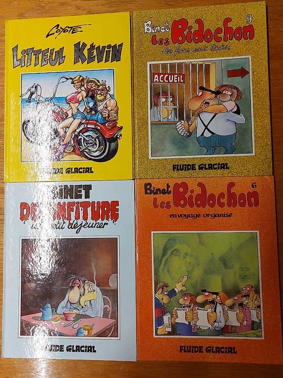 Fumetti: 9 BD's des éditions FLUIDE GLACIAL  – Usato da Martigny venduto da paquito60 3