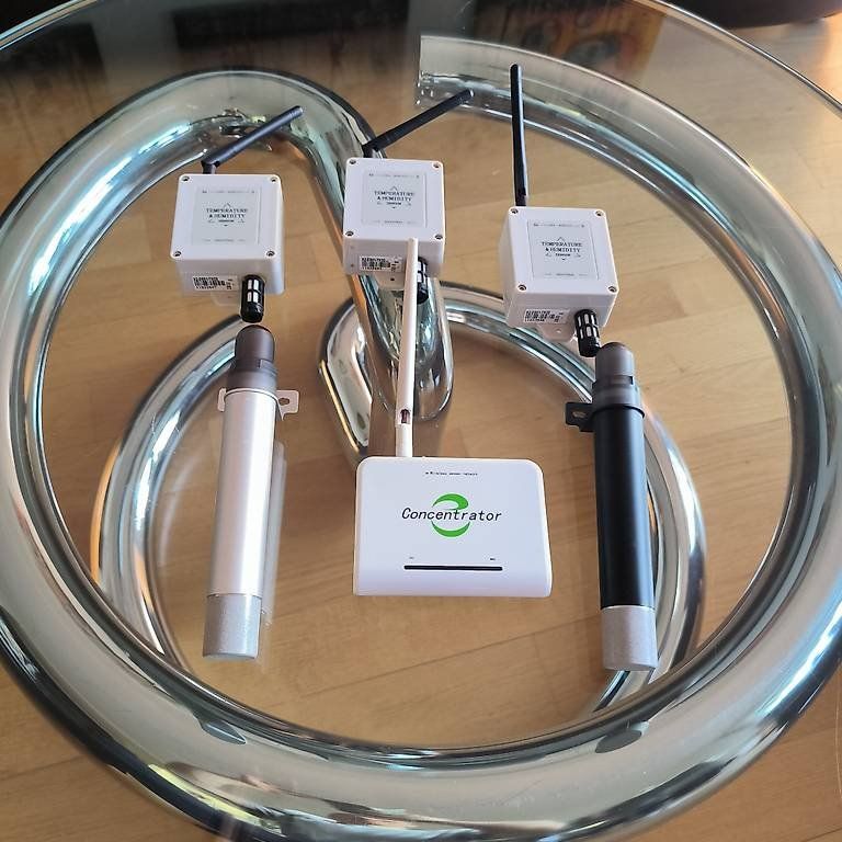 Misurare: Komplettes LoRa Sensor-Set inkl. Gateway & lebenslange Cloud – Usato da Zürich venduto da Zuripilz_GmbH