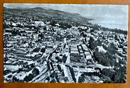 Lausanne - Belle vue aérienne 1950 env.