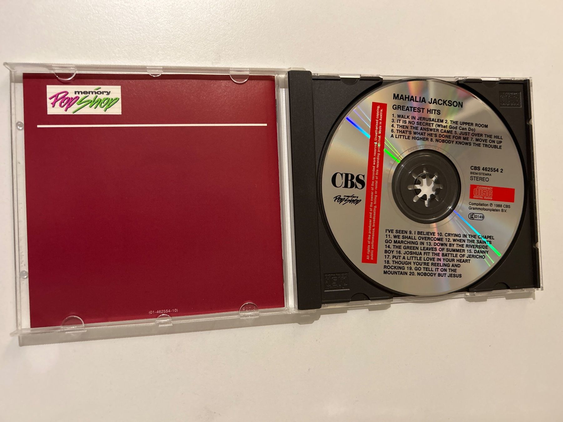 CD: CD- Mahalia Jackson - Greatest Hits – Usato da Guntershausen venduto da Gloominati 2