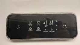 Philips 2200 Bedienfeld komplett mit Platine & Chrom-Rahmen