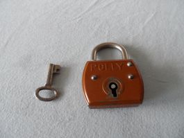 Polly Vorhängeschloss mit Schlüssel
