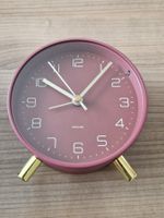 Karlsson Lofty Wecker rot Glas und Metall neu