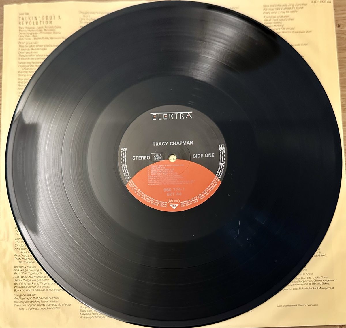 Schallplatten: Tracy Chapman - Vinyle LP - Occasion – Gebraucht aus Areuse von PeppinoDG 4