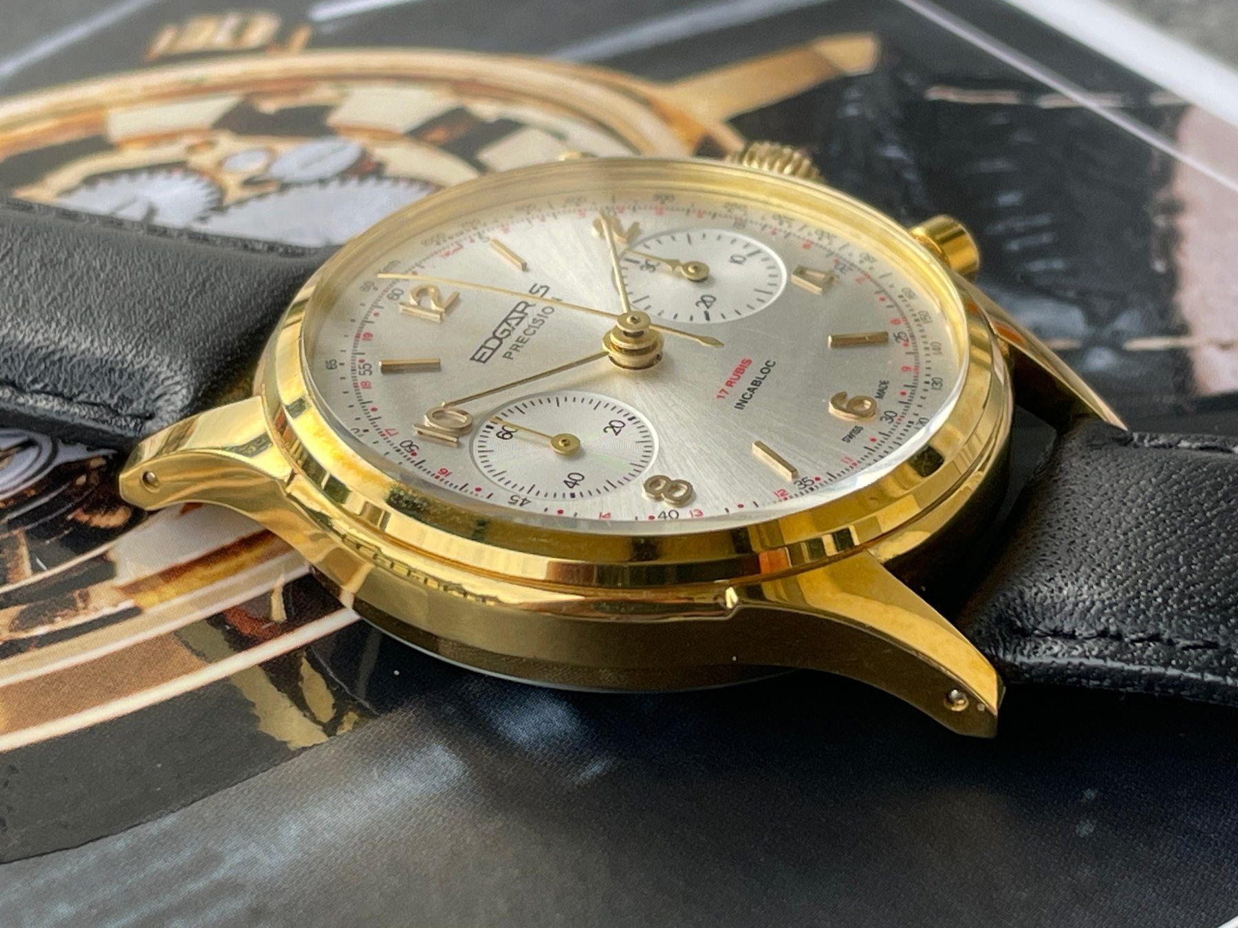 Orologi: Edgaris Vintage Chronograph NOS – Nuovo (secondo la descrizione) da St. Gallen venduto da sqzxm72 3