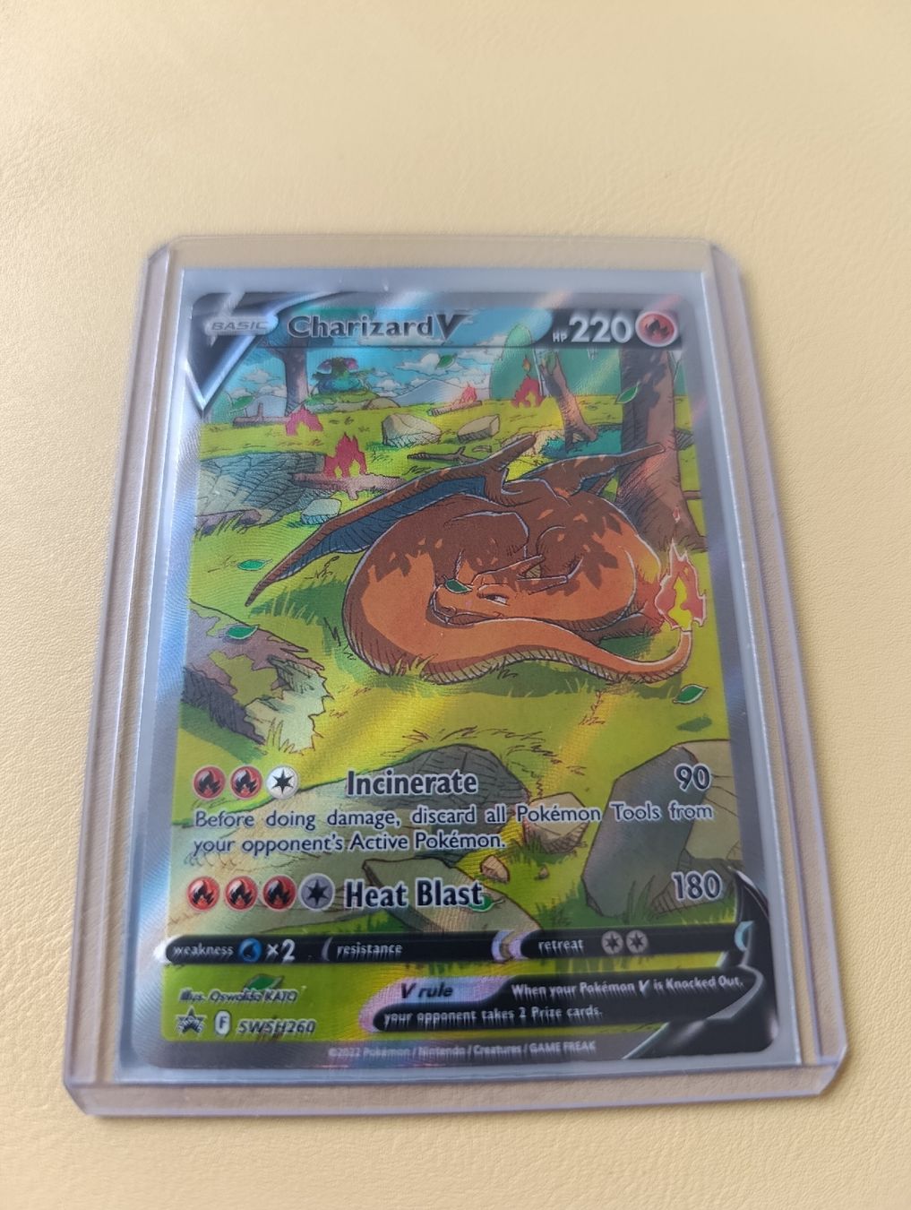Pokémon Carte collezionabili: Carte Pokémon Charizard V  SWSH260  – Usato da Yverdon-les-Bains venduto da cashkiller