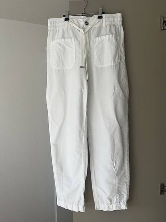 Zara Hose aus Baumwolle und Leinen Gr. S