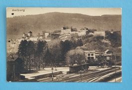 Aarburg - Bahnhof - Festung - 1921