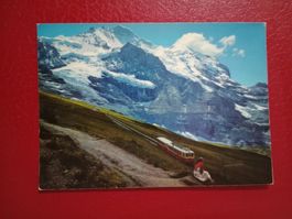 Kleine Scheidegg Bern Eisenbahn Frau (970)
