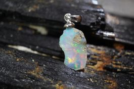Opal  Top  925 Silber 20mm x10mm   Anhänger   by  "TOPSTONE"
